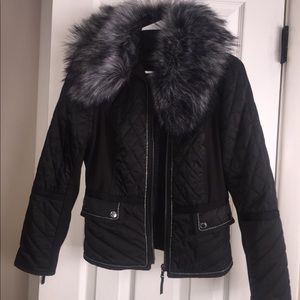 WHBM black jacket size s